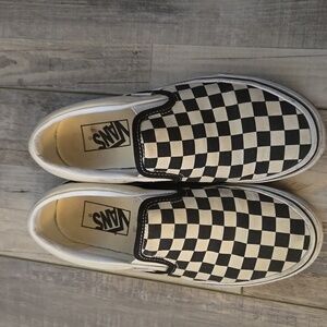 Vans checkered women's 7.5